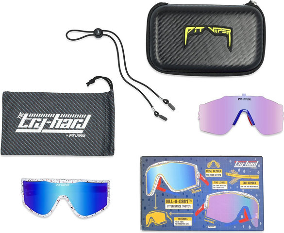 Pit Viper The Try-Hard Sportbrille - absolute freedom/blue