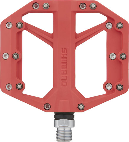 Shimano PD-GR400 Platform Pedals - red