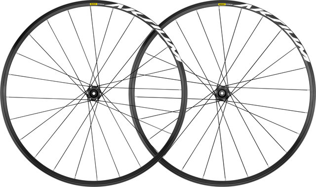 Mavic Aksium Disc 6-Loch Laufradsatz - schwarz/100 mm/28"/Shimano Road/100 mm/Shimano Road/100 mm