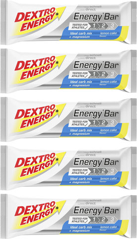 Dextro Energy Energy Bar Riegel - 5 Stück - lemon cake