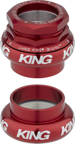 Chris King GripNut Bold EC34/28.6 - EC34/30 Threaded Headset - red/EC34/28,6 - EC34/30