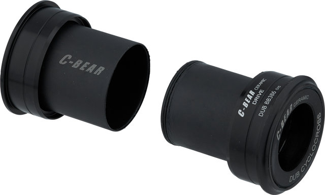 C-BEAR BB386EVO SRAM DUB Gen2 Cyclocross Bottom Bracket, 46 x 86.5 mm - black/BB386 Evo