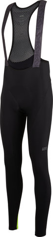 GORE Wear C3 Thermal Bib Tights+ - black-neon yellow/M