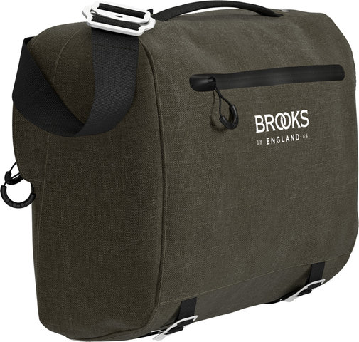 Brooks Scape Handlebar Compact Bag Lenkertasche - mud green/10000 ml