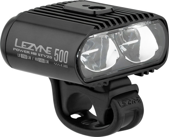 Lezyne Power HB Drive 500 Loaded LED Frontlicht mit StVZO-Zulassung - schwarz/500