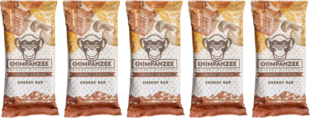 Chimpanzee Barre Energy Bar - 5 pièces - cashew caramel/275 g