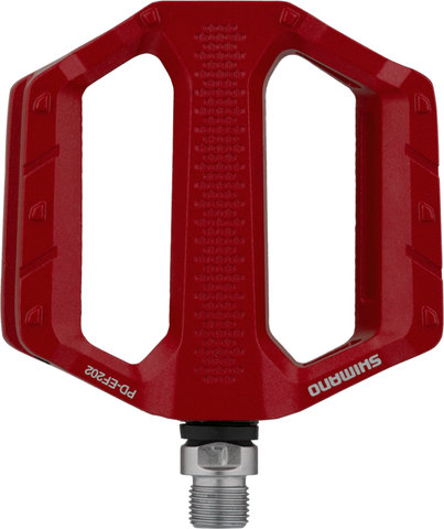 Shimano PD-EF202 Platform Pedals - red