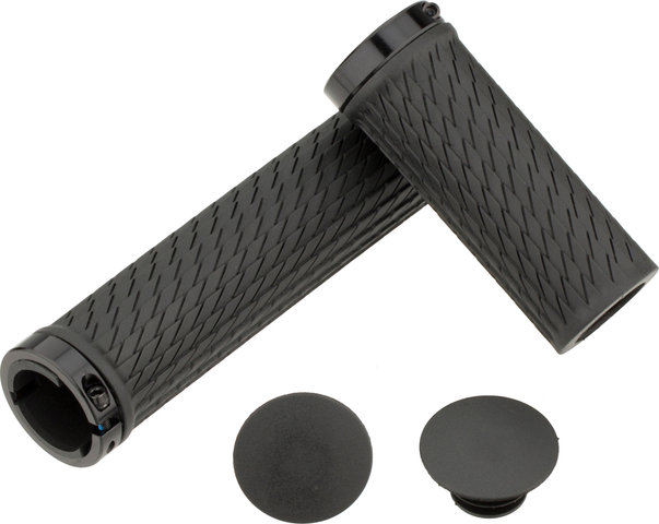 SRAM Locking TwistLoc handlebar grips - black/125 mm / 77 mm