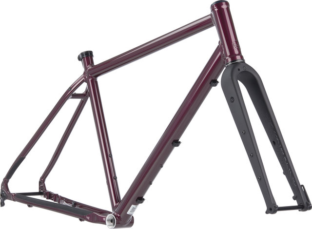 bc original Flint 28" Gravel Frame Kit Model 2023 - dark violet/M/12 mm Thru Axle