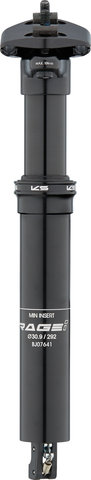 Kind Shock RAGE-i 75 mm Seatpost - black/30.9 mm / 292 mm / SB 0 mm / not incl. Remote