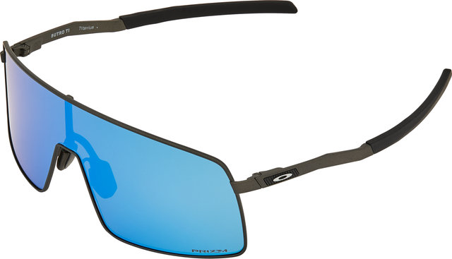 Oakley Sutro Ti Glasses - satin lead/prizm sapphire