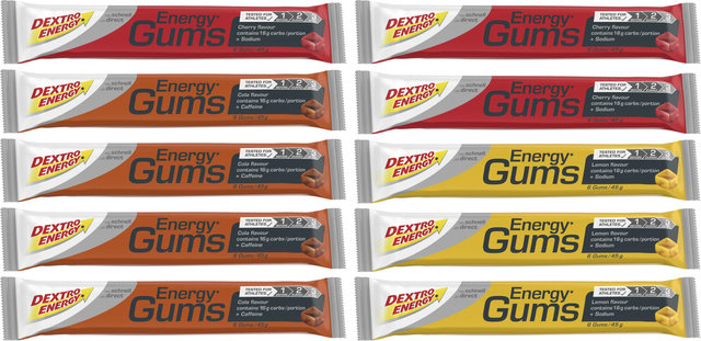 Dextro Energy Energy Gums - 10 Stück - gemischt