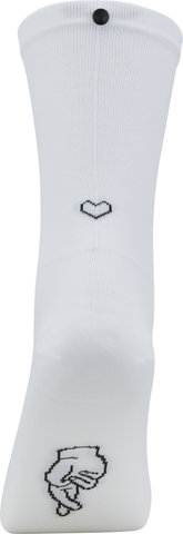 FINGERSCROSSED Chaussettes Souvenir Classiques - heart-white/43 - 46