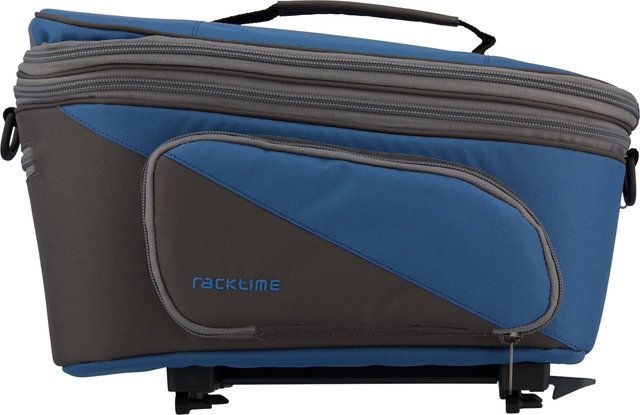 Racktime Talis Plus Pannier Rack Bag - berry blue-stone grey/8000 ml