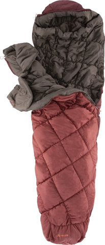 VAUDE Saco de dormir Meglis 700 SYN - dark cherry