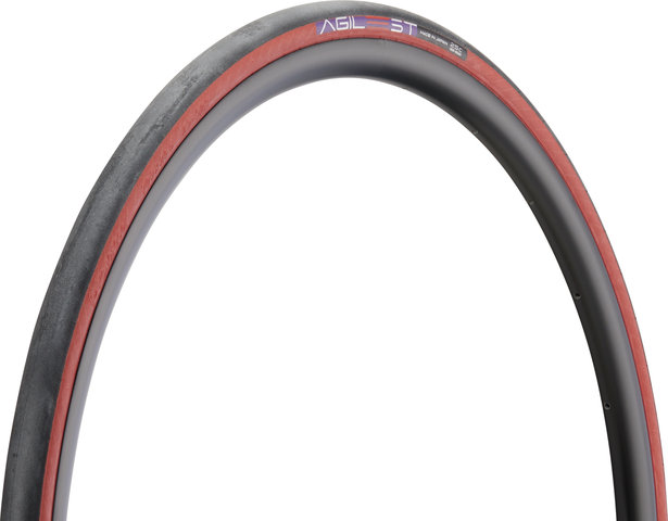 Panaracer Agilest 28" pneu pliable - black-red/28 /25 /25-622