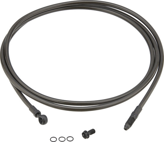 Trickstuff Goodridge Brake Line Kit Banjo/Straight for Maxima/Direttissima - carbon-black/1700 mm