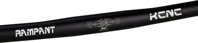 KCNC Rampant 25.4 Flat Handlebars - black/600 mm 8°