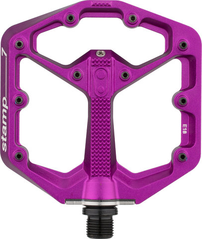 crankbrothers Stamp 7 LE Platform Pedals - purple/small