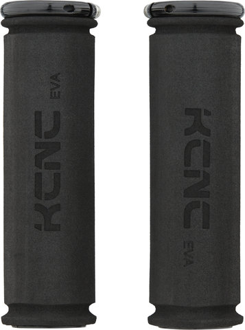 KCNC EVA Lock On Handlebar Grips - black-black/120 mm