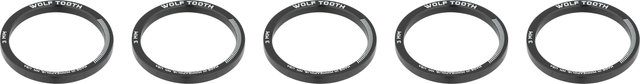 Wolf Tooth Components Precision Headset Steuersatz Spacer - black/3 mm