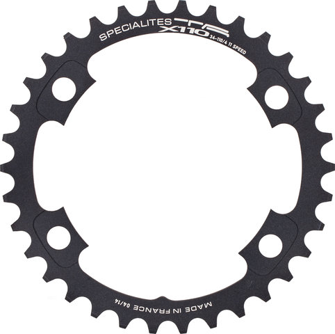 TA X110 Chainring, 4-arm, Inner, 110 mm BCD - anthracite-black/34 tooth