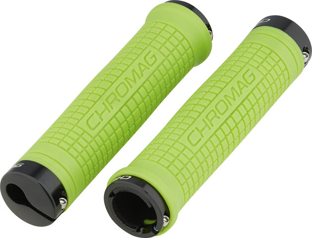 Chromag Squarewave XL Lock On puños para manillar - tight green/146 mm