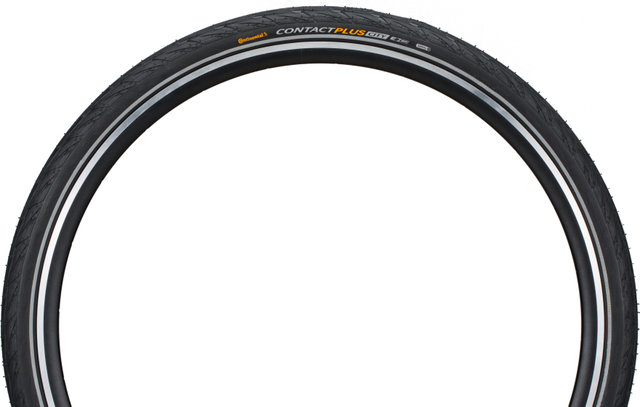 Continental Contact Plus City 28" Wired Tyre - black-reflective/28 /42 mm/1.6 /42-622