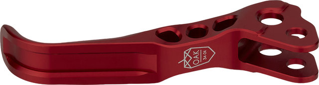 OAK Components SR Brake Lever Set for SRAM - red