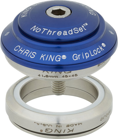 Chris King DropSet 4 IS42/28.6 - IS42/30 GripLock Headset - navy/1 1/8"/IS42/28,6 - IS42/30