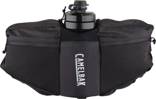 Camelbak Podium Flow 4 Hydration Belt w/ Podium Dirt Drink Bottle - black/4 litres