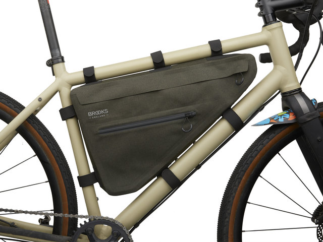 Brooks Bolsa de cuadro Scape Full Frame Bag - mud green/5500 