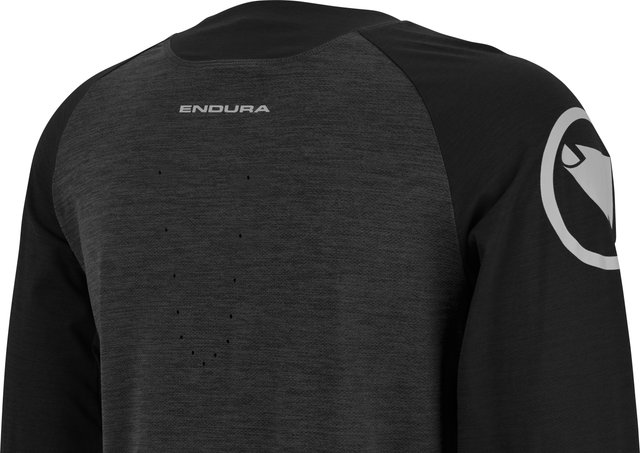 Endura SingleTrack L/S Jersey - pewter grey/M