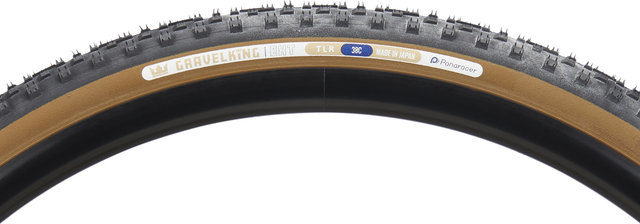 Panaracer GravelKing EXT TLR 28" Faltreifen Modell 2024 - black-brown/28 "/38 mm/38-622