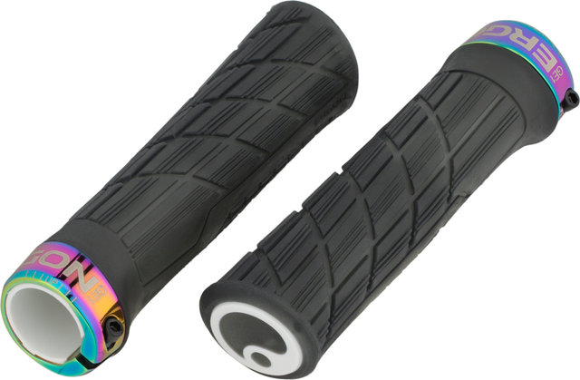 Ergon GE1 Evo Factory Handlebar Grips - frozen stealth-oil slick