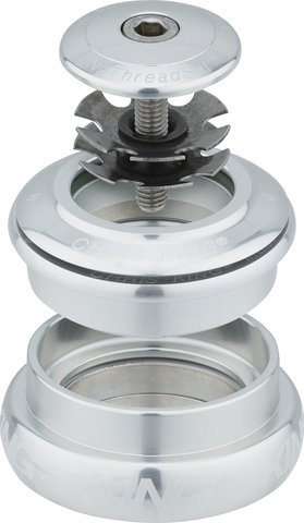 Chris King InSet i8 ZS44/28.6 - EC44/33 GripLock Headset - silver/1 1/8" - 1 1/4" tapered/ZS44/28,6 - EC44/33