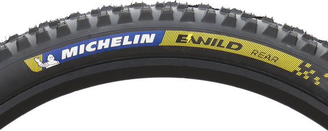 Michelin Pneu souple E-Wild Rear Racing TLR 29" de Michelin - noir-bleu-jaune/29 /65 /65-622/2.6 