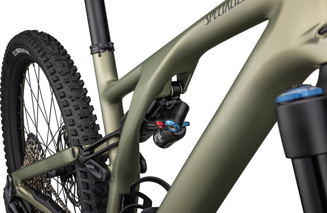 Specialized Bici de montaña Stumpjumper EVO Expert Carbon 29"/27,5" Modelo 2024 - satin metallic spruce-dark moss/160 /29"/L