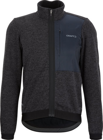 Craft Adv Gravel SubZ Knit Jacket - black melange/M