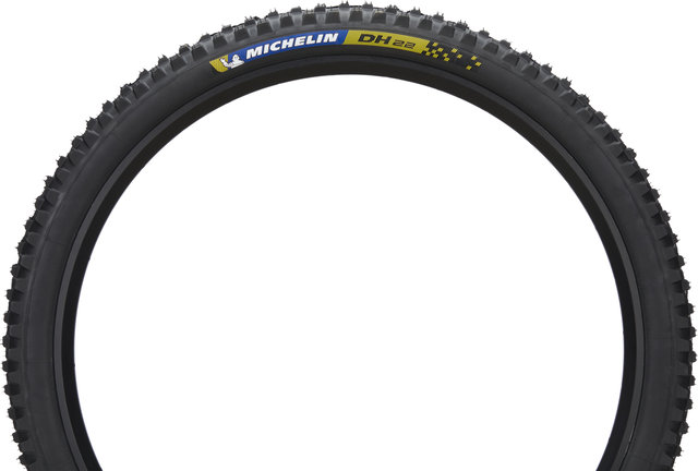 Michelin Cubierta plegable DH 22 Racing TLR 29" - negro- azul-amarillo/29 /61 /61-622/2.4 