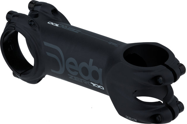 DEDA Zero100 Stem - black-black/100 mm -8°