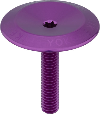 BikeYoke Topper Headset Cap - ruby