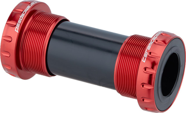 CeramicSpeed BSA Shimano MTB Coated Bottom Bracket - red/BSA