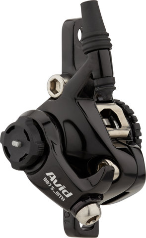 Avid BB7 MTB S Brake Caliper - black anodized/Set/without