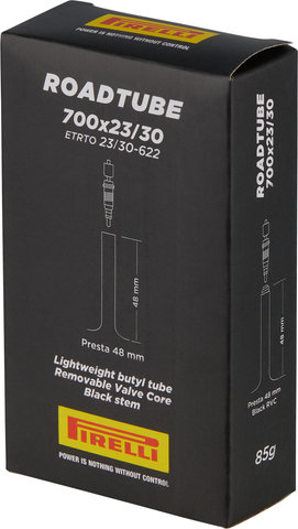 Pirelli Chambre à Air RoadTube pour 28" - universal/23-622 à 30-622/Valve Presta (SV)/23-30 x 622 SV 48 mm/48 