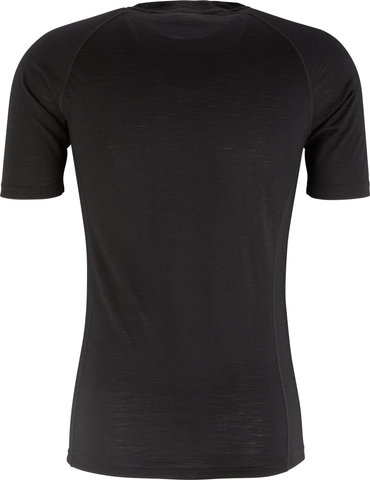 GripGrab Maillot de Corps Merino Polyfibre Shortsleeve Base Layer - black/M