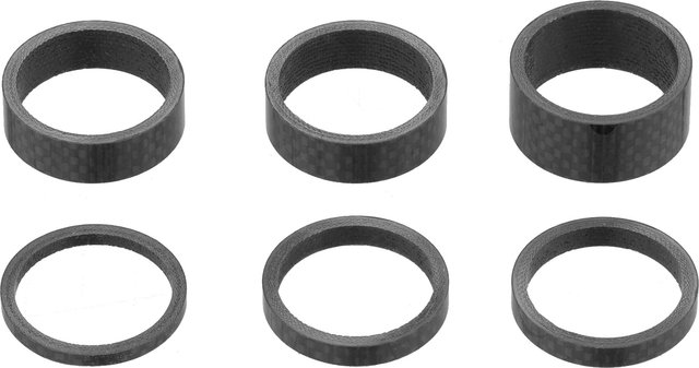 3min19sec Carbon Headset Spacer Kit - 3K carbon