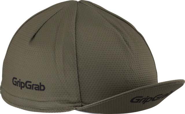 GripGrab Casquette de cyclisme d'été légère - olive green/M/L