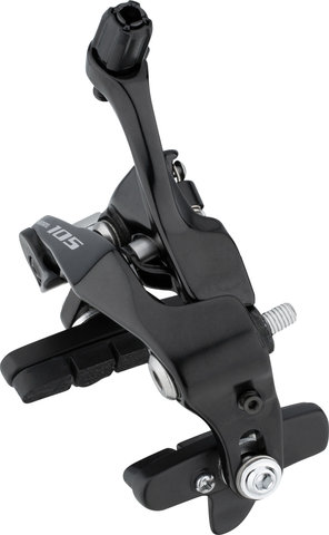 Shimano 105 BR-R7010 Direct Mount Rim Brake - silky black/rear seatstays