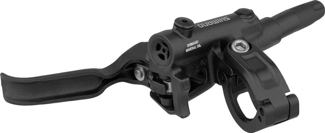 Shimano Levier de Frein BL-M6100 avec Logo Shimano - noir/Gauche (spécifique au côté)